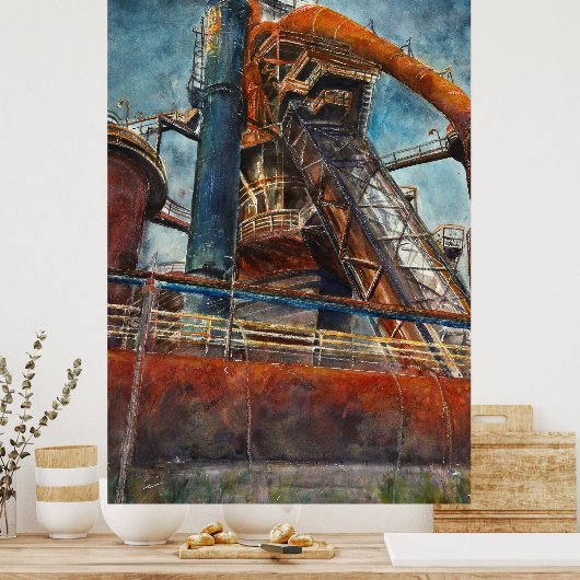 Blast Furnace Poster (Keuken)