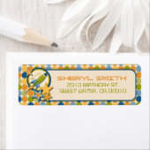 Blast Off ! Étiquette de retour (En situation)