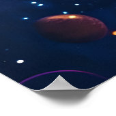 Blast Off – Poster van cartoontracket (Hoek)