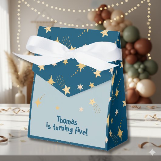 Blast off ruimte avontuur kinderen verjaardag bedankdoosjes