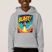 BLAST! Vintage Comic Style Rocket Explosion (Devant)