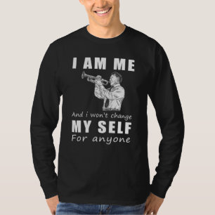 Blasting My Tune: Trumpet Me schijnt op dit T-shir T-shirt