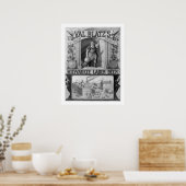  Blatz's Milwaukee Lager Beer Poster (Keuken)