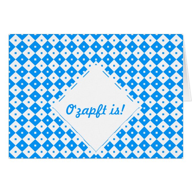 Blau weiß Minimalistisch (Devant horizontal)