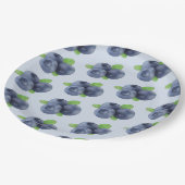 Blaubeeren Papieren Bordje (Gekanteld)