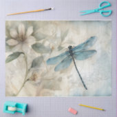 Blauw 10 tissuepapier (Craft)