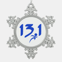 Blauw 13.1 halve marathon