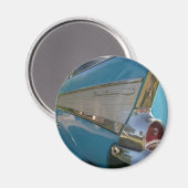Blauw 1957 Chevy Magneet (Voorkant / Achterkant)