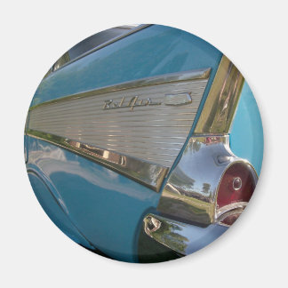 Blauw 1957 Chevy Magneet