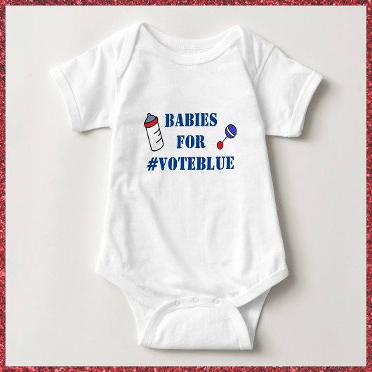 BLAUW 1-stuks Baby Bodysuit baby's