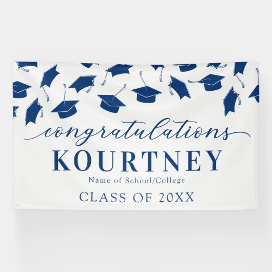 Blauw 2025 Afstuderen Banner (Horizontaal)