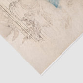 Blauw 3 tissuepapier (Detail)