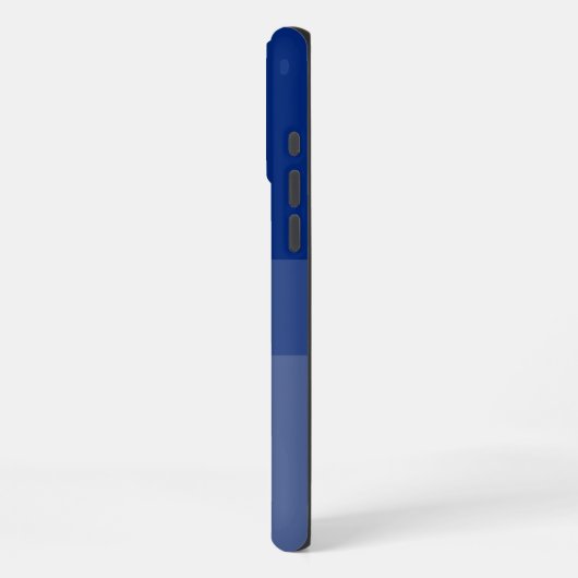 Blauw 3 toon Gepersonaliseerde Mobiele Telefoon Ca iPhone Hoesje (Linkerkant)