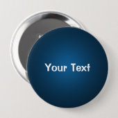 Blauw 4-inch aangepaste Button Sjabloon (Voorkant /achterkant)