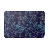 Blauw Abstract Badmat (Voorkant)