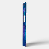 blauw abstract Case-Mate iPhone case (Achterkant / Rechts)