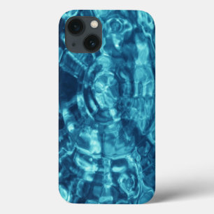 Blauw Abstract iPhone 13 Hoesje