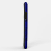 Blauw abstract fractaal licht Case-Mate iPhone case (Achterkant/rechts)