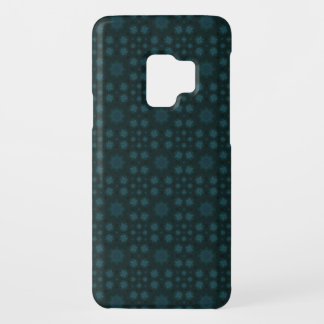 Blauw abstract hout Case-Mate samsung galaxy s9 hoesje