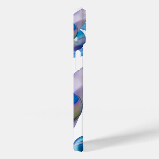 Blauw Abstract Ontwerpen Mobiele Liefhebbers Case-Mate iPhone Case (Achterkant / Rechts)