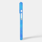 Blauw Abstract patroon Case-Mate iPhone Case (Achterkant / Links)