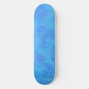 Blauw abstract patroon skateboard