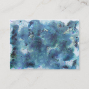 Blauw Abstract. Visitekaartje