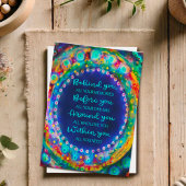 Blauw achter je Afstuderen Inspirivity Kaart