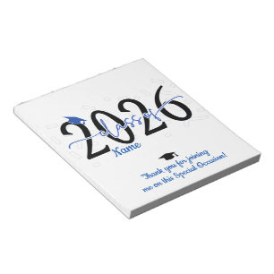 Blauw Afstuderen Snoep Bar Wraps Party Favoriet Notitieblok