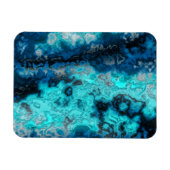Blauw Agate Magneet (Horizontaal)
