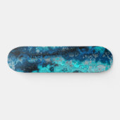 Blauw Agate Skateboard (Horizontaal)