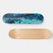 Blauw Agate Skateboard (Horizontaal)