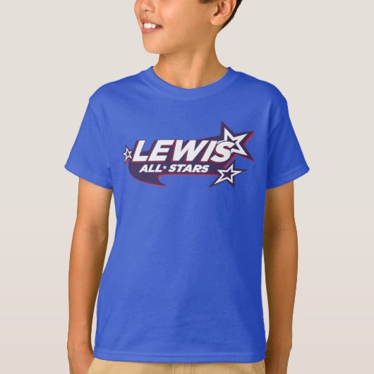 Blauw All-Star T-shirt (Voorkant)