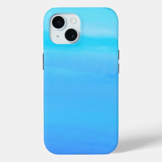 Blauw als de Sky Abstracte Kunst Case-Mate iPhone Case (Achterkant)