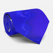 Blauw als het Stropdas van het Zee (Opgerold)