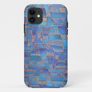 Blauw als Klee iPhone 11 Hoesje