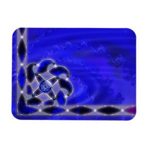 Blauw als Zee Flexible Magnet Magneet