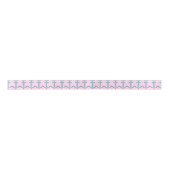 Blauw anker op roze lint (Voorkant)