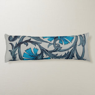  blauw antiek bloemontwerp voor grafische doeleind lichaamskussen