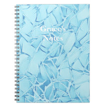 Blauw aqua en wit tot monogram