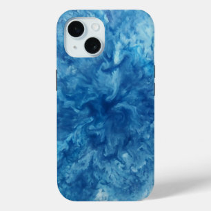 Blauw Aquarel Barst
