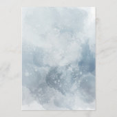 blauw aquarel loof menu (Achterkant)