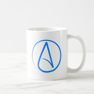 Blauw atheïst A Koffiemok