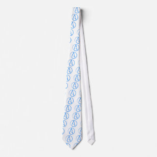 Blauw atheïst A Stropdas
