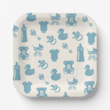 Blauw Baby shower
