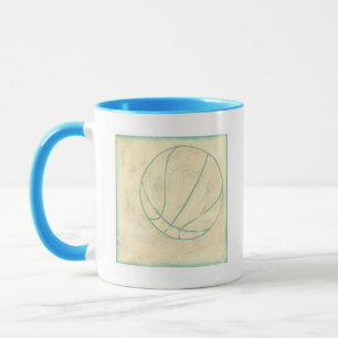 Blauw Basketball door Chariklia Zarris Mok