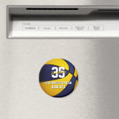 blauw basketbalteam magneet (Insitu (Vaatwasser))