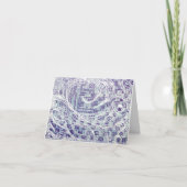 Blauw bedankt (Voorkant)