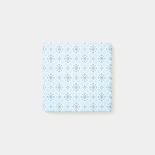 blauw behang post-it® notes (Voorkant)