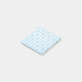 blauw behang post-it® notes (Schuin)